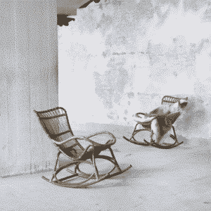 <h1><span>Rocking chair en rotin  </span>Sika Design Monet</h1>