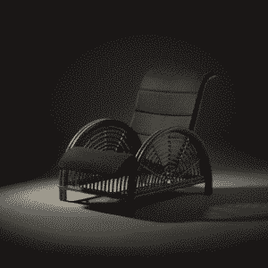 <h1><span>Fauteuil club en rotin  </span>Sika Design Paris</h1>