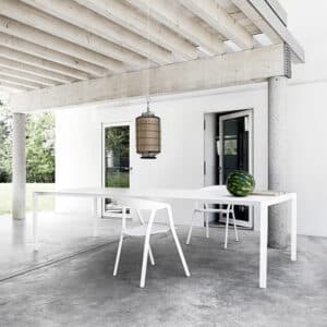<h1><span>Table repas extensible   </span>Kristalia Thin-K alu</h1>