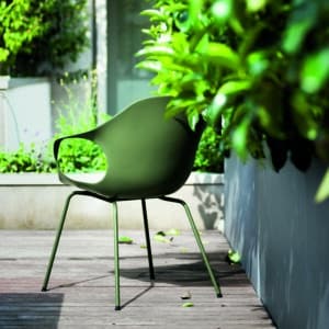 <h1><span>Fauteuil  </span>Kristalia Elephant pieds acier</h1>