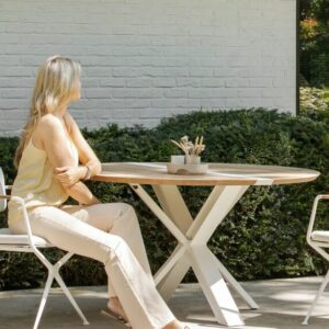 <h1><span>Table ronde pliante </span>Royal Botania Traverse</h1>