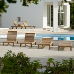 <h1><span>Chaise longue </span>Barlow Tyrie Capri</h1>