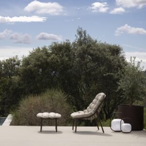 <h1><span>Low chair et repose-pieds </span>Todus Albus</h1>