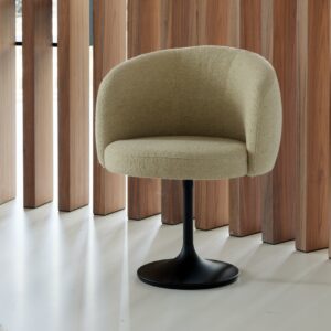 <h1><span>Fauteuil pied tulipe </span>Joli Olivo</h1>